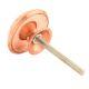Copper Round Flat Cabinet Knobs